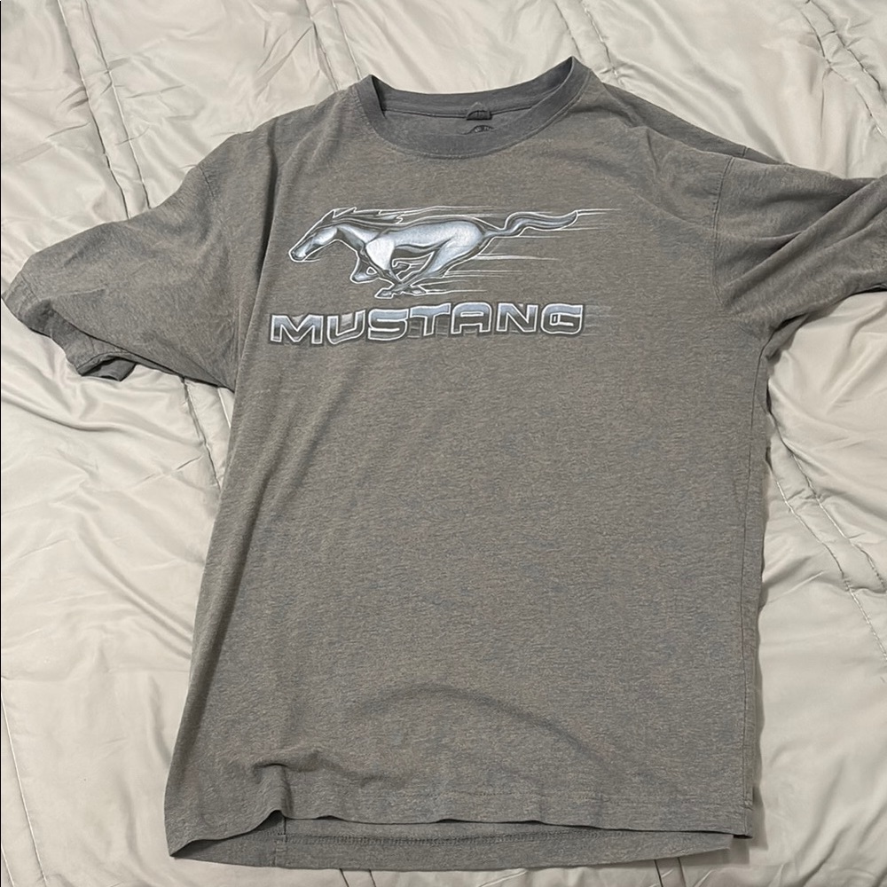 Lucky Brand Gray Short Sleeve Tee